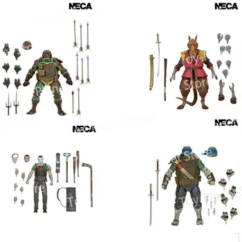 正版NECA忍者龜 Tmnt SHF 最後的浪人 凱西瓊斯 萊昂納多 斯普林特 拉斐爾 動漫可動人偶 PVC 定制禮品玩具 10 最佳銷售 碎片 neca - №8