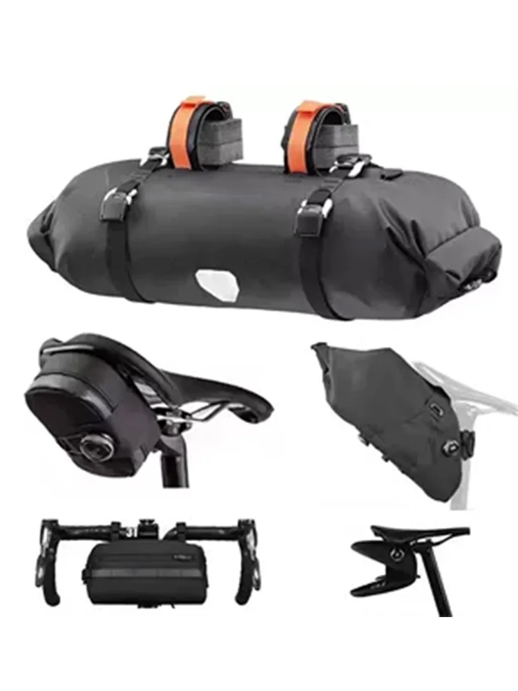 AliExpress NONE Seat Packs Saddle Bag  Waterproof handlebar bags poch System boa ykk Zipper bike bicycle