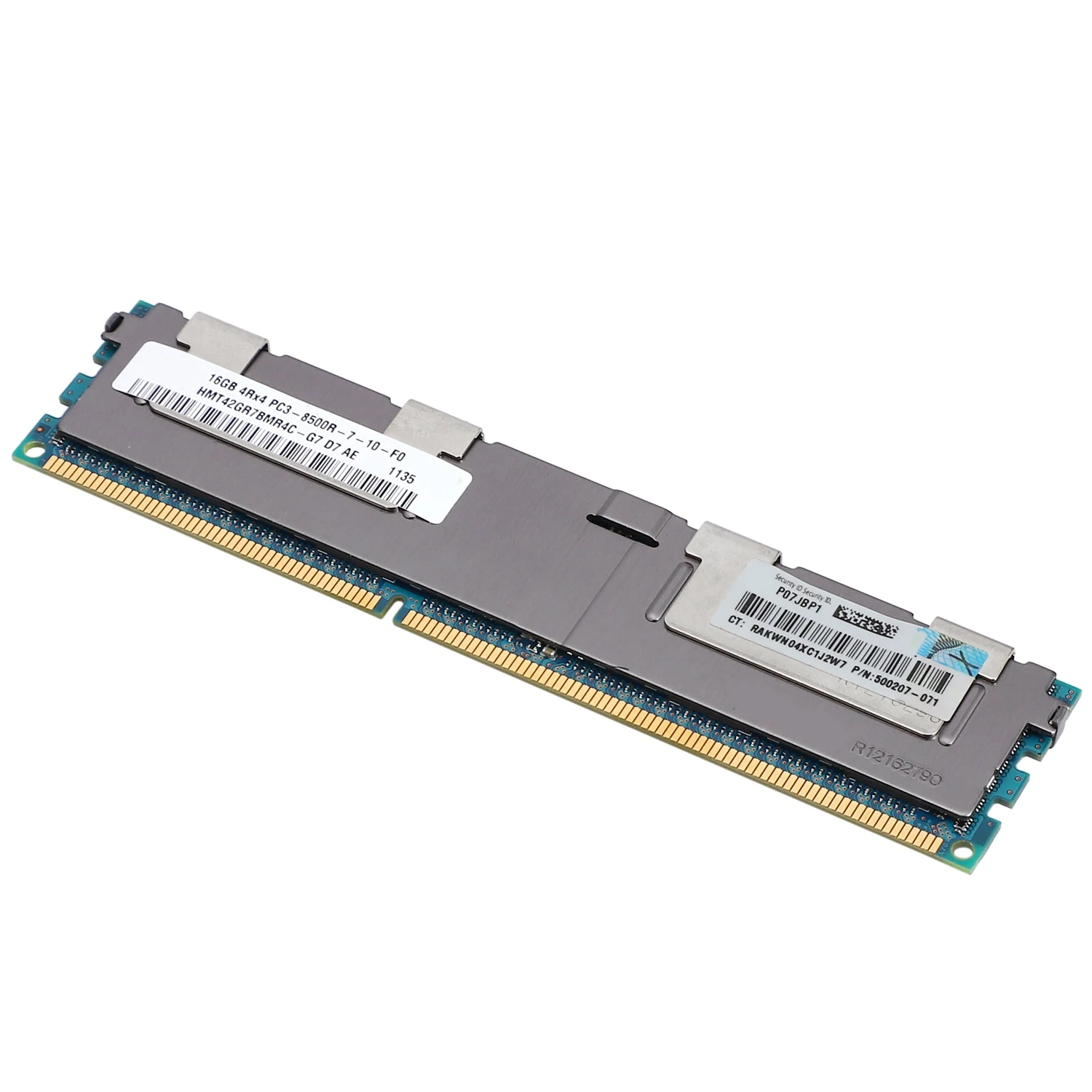 16GB PC3-8500R DDR3 1066Mhz CL7 Kamppin ECC REG Mémoire RAM 1.5V 4Rtage RDIMM RAM pour Serveur Poste de Travail