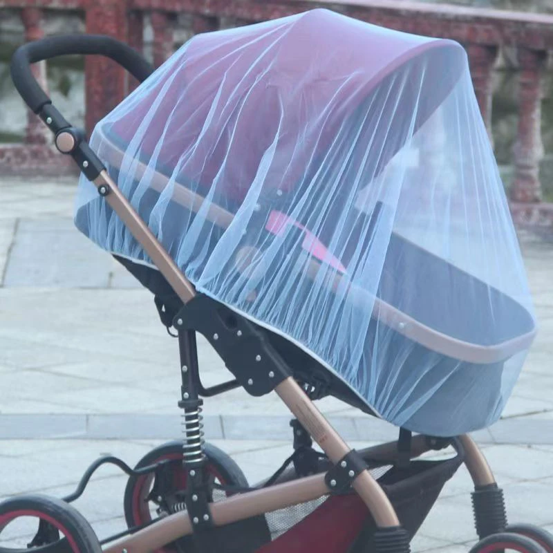 

Baby Stroller Mosquito Net Full Cover Pushchair Cart Insect Shield Net Mesh Safe Baby Stroller Infants Protection Mesh Cover