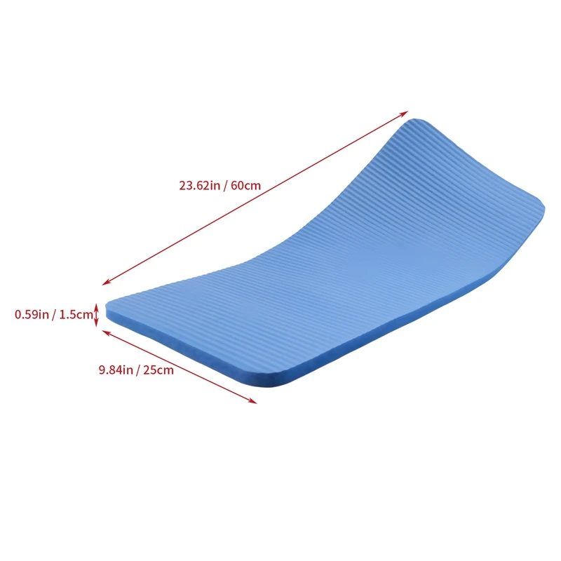 15MM Thick Yoga Mat Comfort Foam Knee Elbow Pad Mats For Exercise Yoga Pilates Indoor Pads Fitness Training