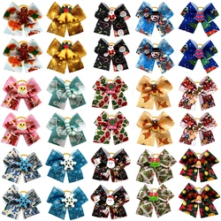 50/100pcs Christmas Pet Supplies Small Dog Hair Bows Pet Dog Hair Accessories Small Dogs Hair Bows Rubber Bands Pet Dog Bows