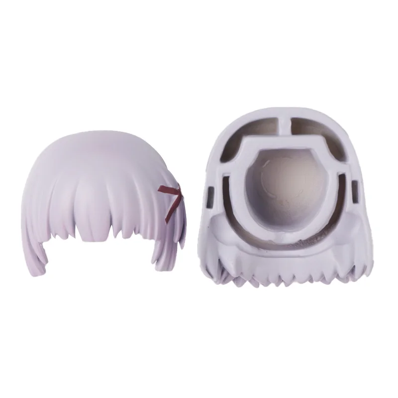 Ob11 puppe kunststoff haare rsatz puppe haar kopfform zubehör für obitsu11 gsc körper bjd kopfs chale puppe körper junge mädchen