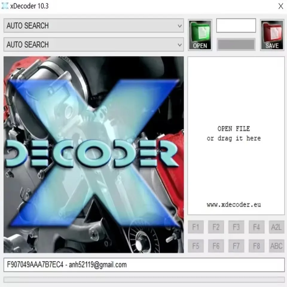 XDECODER V10.3 Accessori auto Strumenti + Dispositivo di rimozione DTC 1.8.5.0 Per KESS KTAG FGTECH Software OBD2 Con Keygen + 9 Sintonia ECU extra