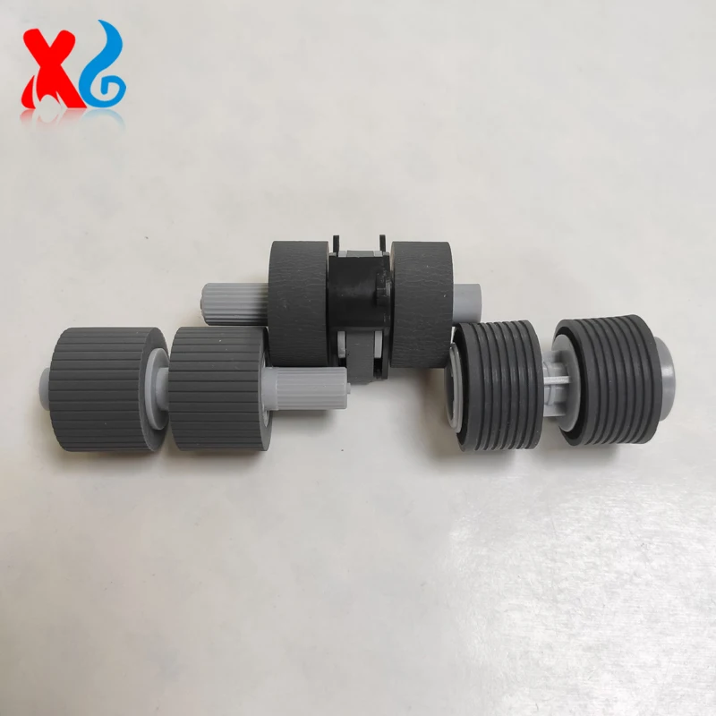 1SET PA03338-K011 PA03576-K010 Pick Roller Brake Roller For Fujitsu fi-6670 fi-6770 fi-6750 fi-6750s fi-5750C fi-5650C fi-5650