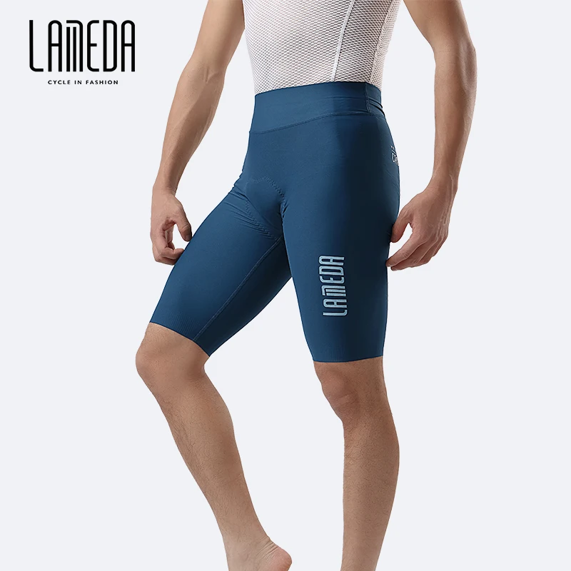 Lameda Men's Cycling Shorts Anti-slip Shock Absorption Shorts For Men High Elastic Bike Pants Breathable Cycling Shorts