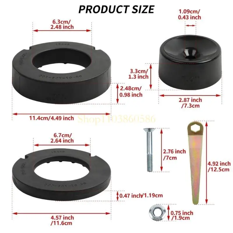 

242A 1155300 High Performances Spacer Leveling No Shock Absorbers For Bigger Tire