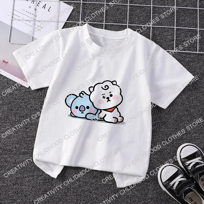 Cartoon Team Jungen Kinder T-Shirts T-Shirt Kinder Cartoons Kawaii Freizeit kleidung Anime für Jungen Mädchen Tops Kleidung