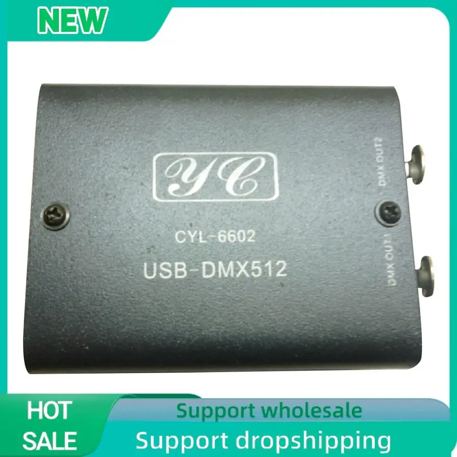 

Solid 512-Channel USB To DMX DMX512 LED Light DMX-Stage Lighting Module Stage Lighting Controller Mini Decoder