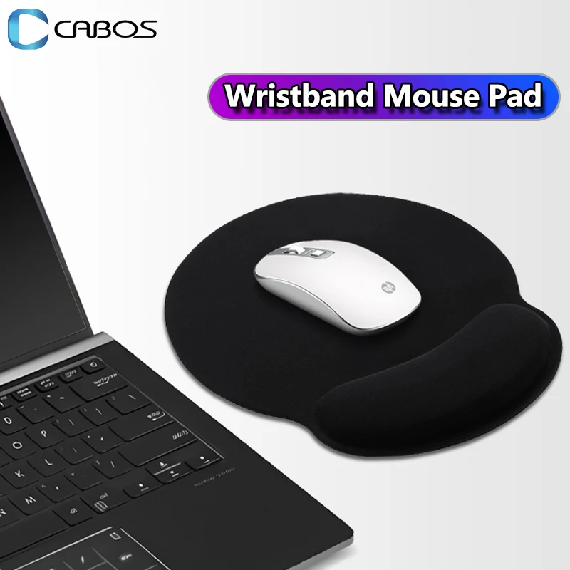 New Keyboard Wristband Mouse Pad With Wrist Protect Gel Wrist Rest Non-Slip Base Wrist Rest Pad Ergonomic Mousepad For PC Laptop