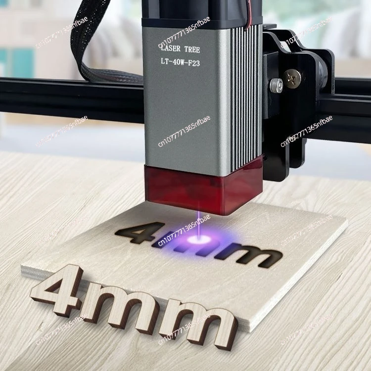 

DIY Laser Engraver Cutting Head - 450nm 5W Blue Laser Module, 23mm Fixed Focus with Fast Axis Collimation