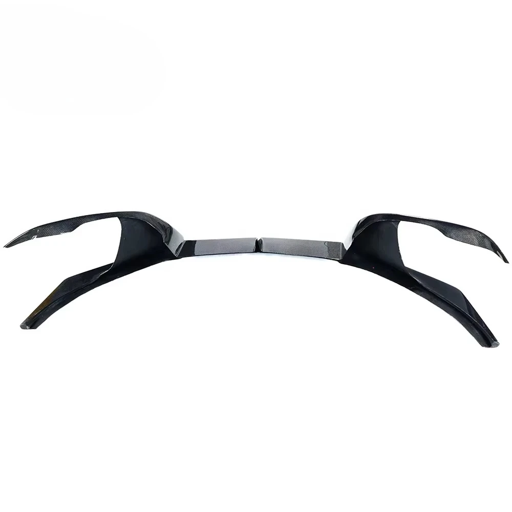 طقم الجسم الأمامي من ألياف الكربون الشفة الأمامية لـ I8 #3