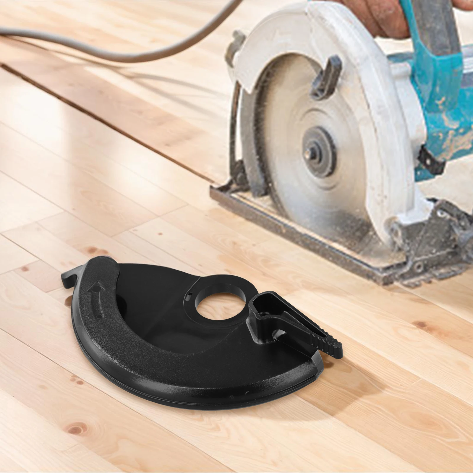 Запасная часть 611925-00 Нижняя защита циркулярной пилы Аксессуар для электроинструмента Черный Аксессуар для аккумуляторной циркулярной пилы