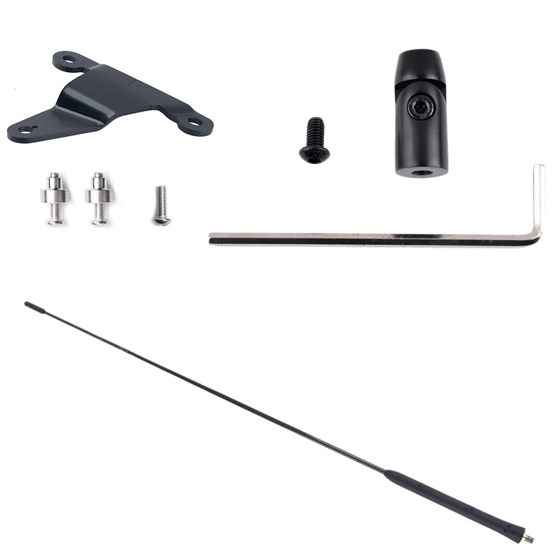 Panical 360° Rotation Adjustable Kit Antenna Set Extension Bracket Bar Trunk Left Right For Honda Gold Wing GL1800 2018-2024