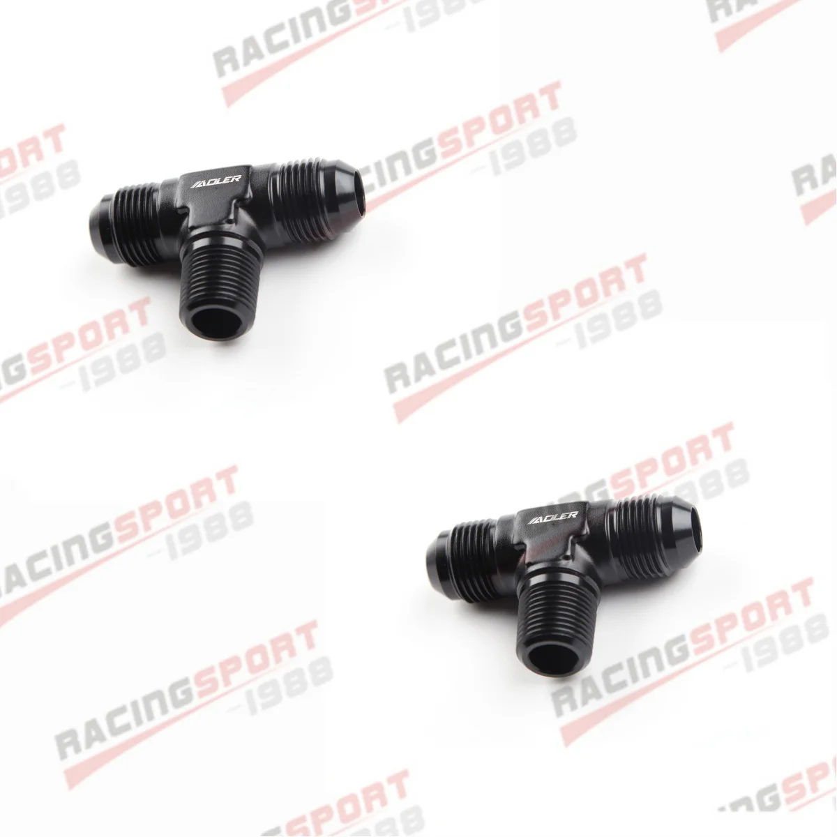 2PCS 8AN to AN-8 Male to 3/8