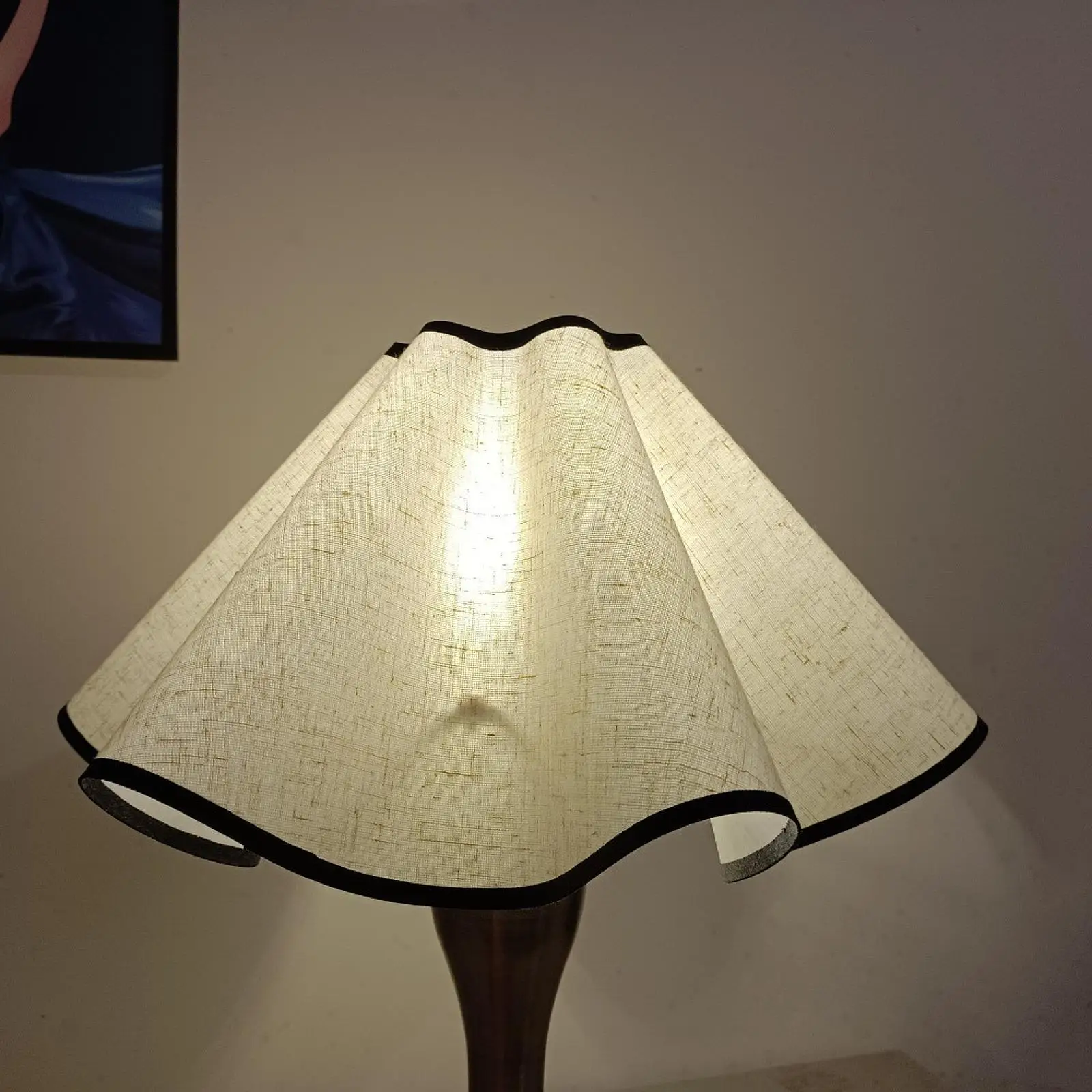 

Petal Table Lamp Shade Lampshade Decor Portable Lightweight Bedside Light Shade Floor Light Cover for Restaurant Study Room