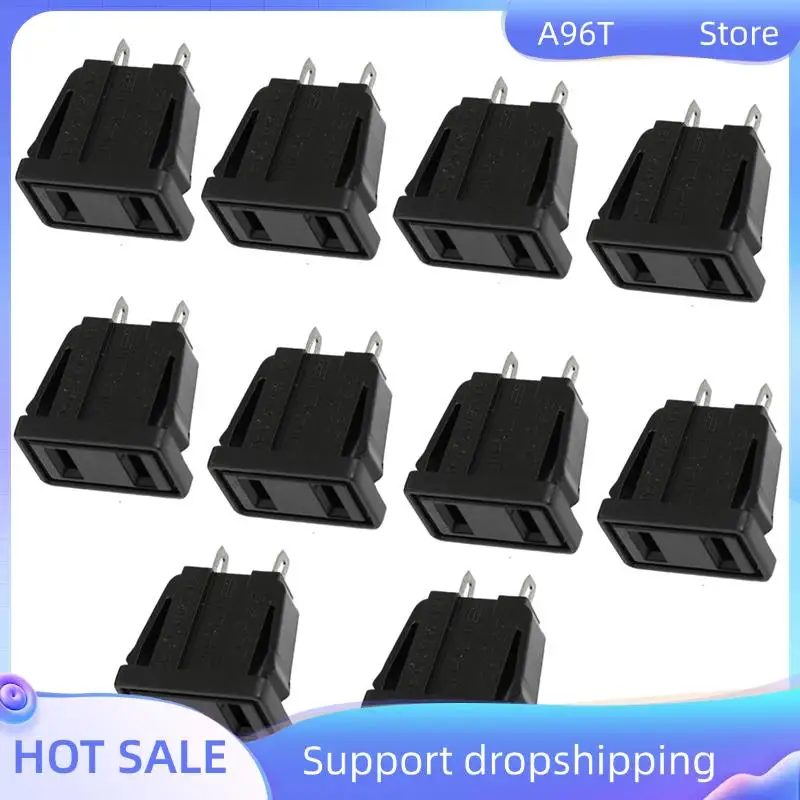 

A96T 60 X US Type Panel Mounting AC Power Socket Outlet AC 250V 10A