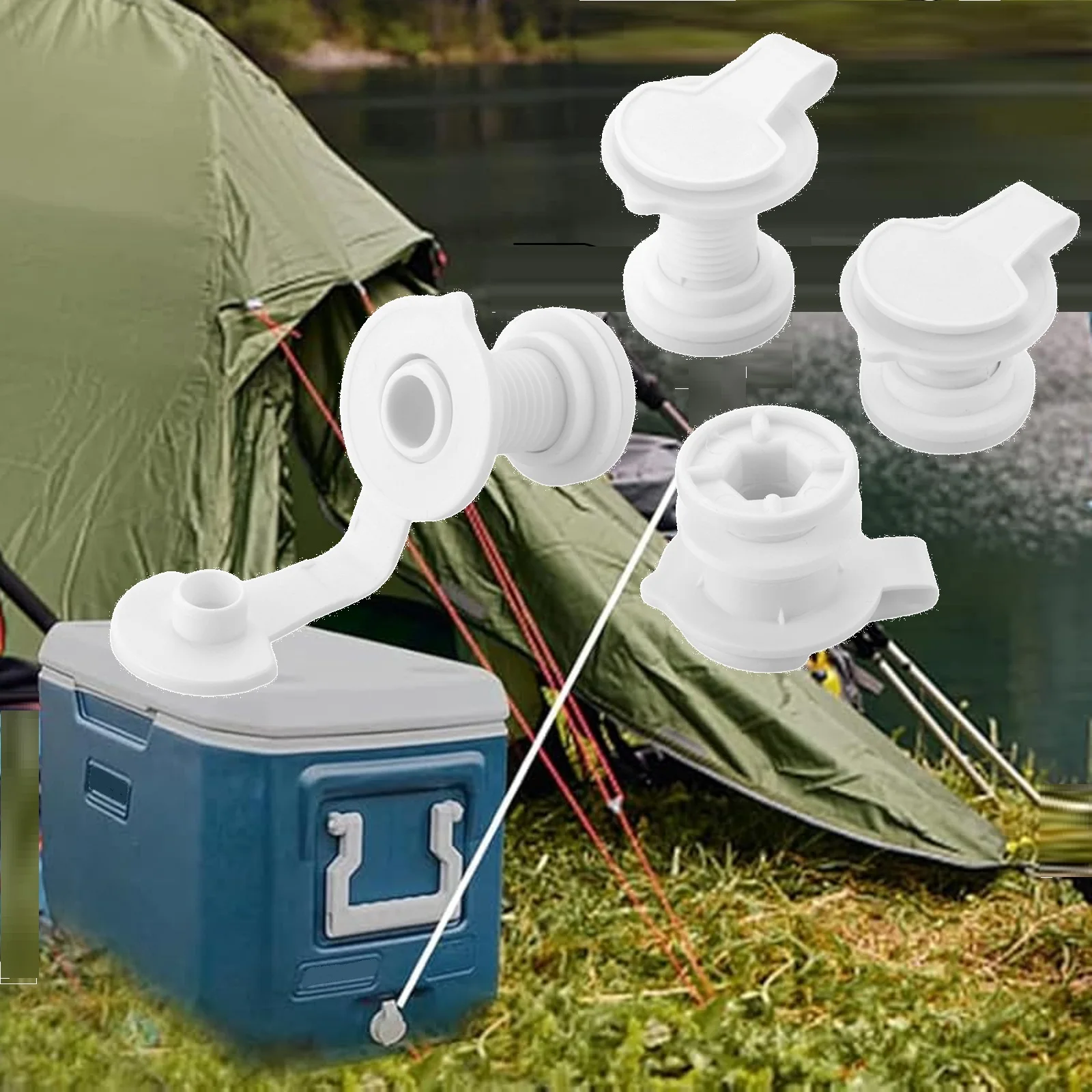 2Pcs Plastic Drain Plug Replacement Kit 1.5
