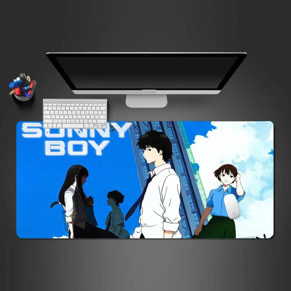 Anime Sonny Boy Mousepad Non-slip Suitable For Office Computers Laptops E-sports Game Desk Mats XXL Keyboard