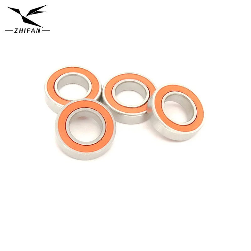 5pcs S6800C 2OS Hybrid Ceramic Bearing 10x19x5 S61800C 2RS Ceramic Bearing 10*19*5 S6800 2RS Reel & RC Bearing 6800RS