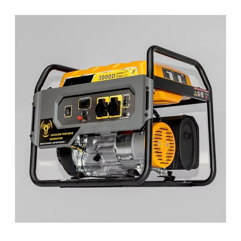 

3kW Open Frame Inverter Generator - 3000W~5000W Adjustable Power Output with LCD Panel (Portable Design)