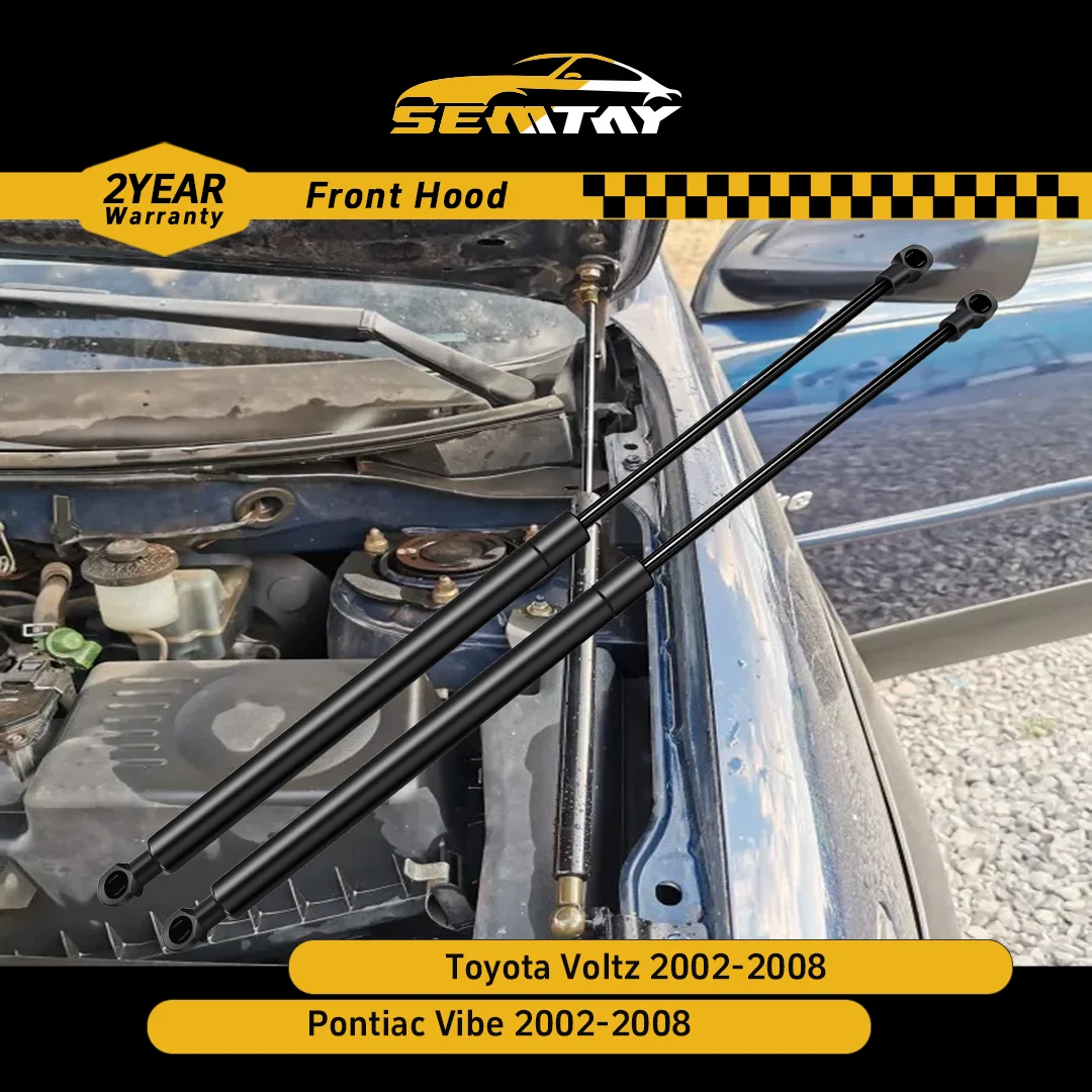 

SEMTAY распорки капота, поддержка подъема капота, пружинный демпфер для Pontiac Vibe/Toyota Voltz 2002-2008, автомобильный аксессуар, демпфер капота