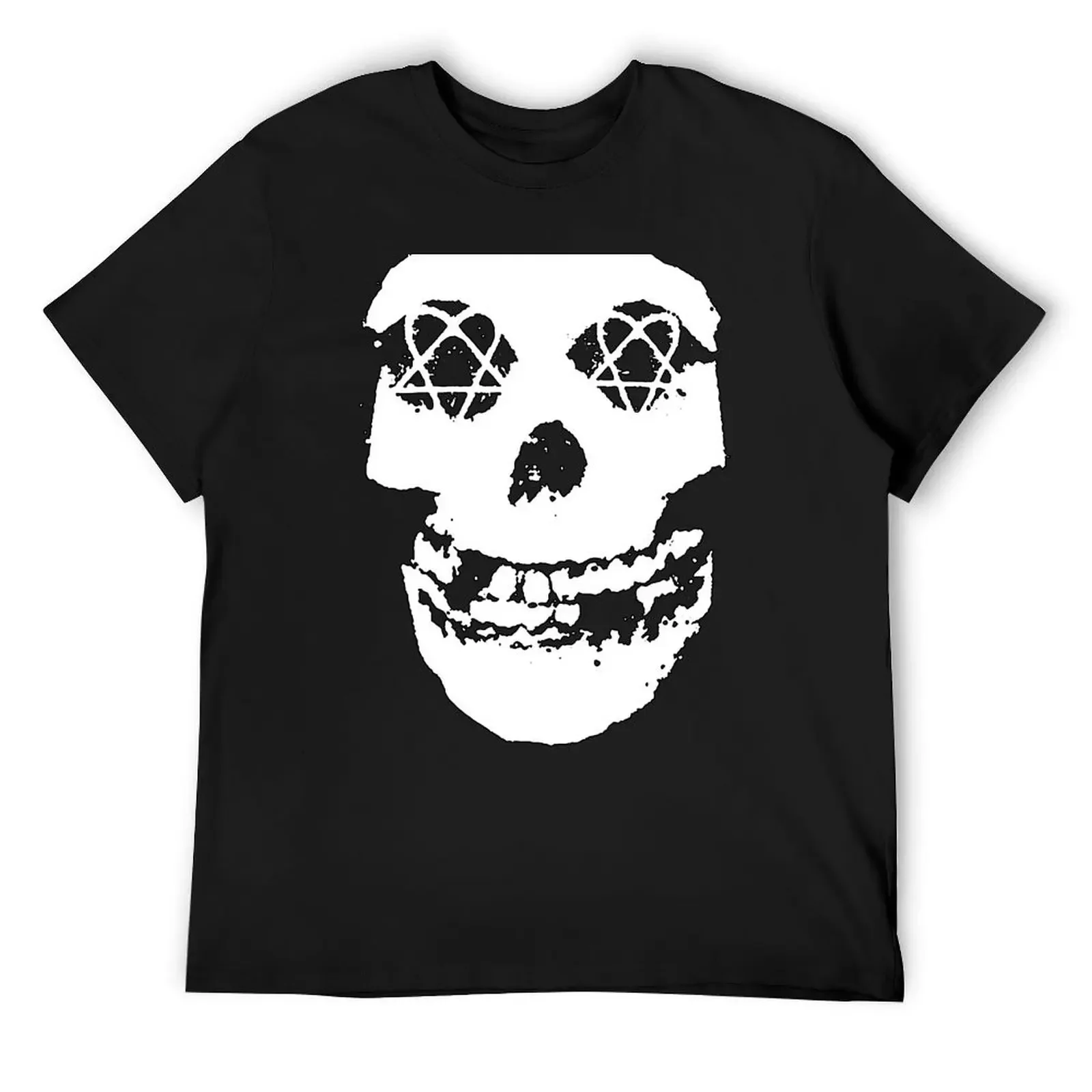 

Heartagram Eyes Misfits Skull T-Shirt graphic tee shirt sports fans anime clothes blue archive plain white t shirts men