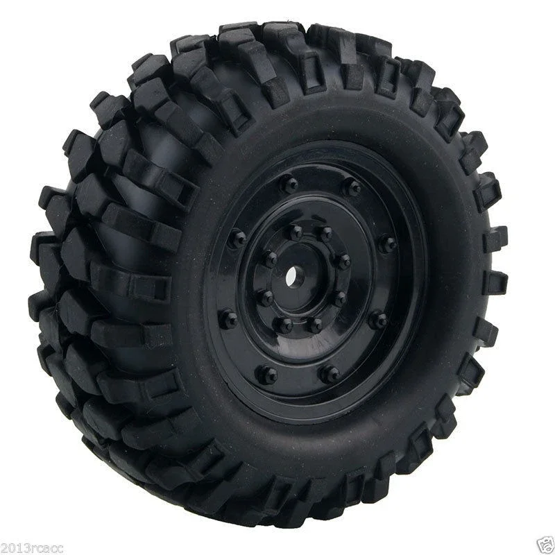 RC Rim56-7006L Wheel 108mm Rock Climbing Tire For HSP 1:10 Jeep Wrangler SCX10 D90