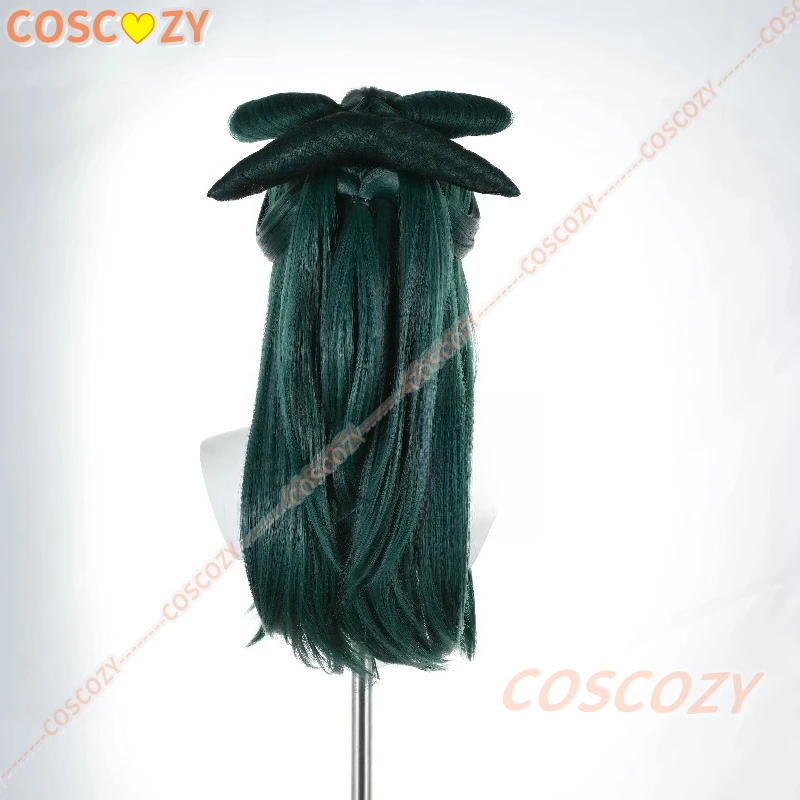 Recentemente Mao Mao Parrucca Cosplay Maomao Parrucca Del Partito Verde Scuro Cosplay Anime Cosplay Parrucche Sintetiche Resistenti Al Calore per Il Costume di Halloween