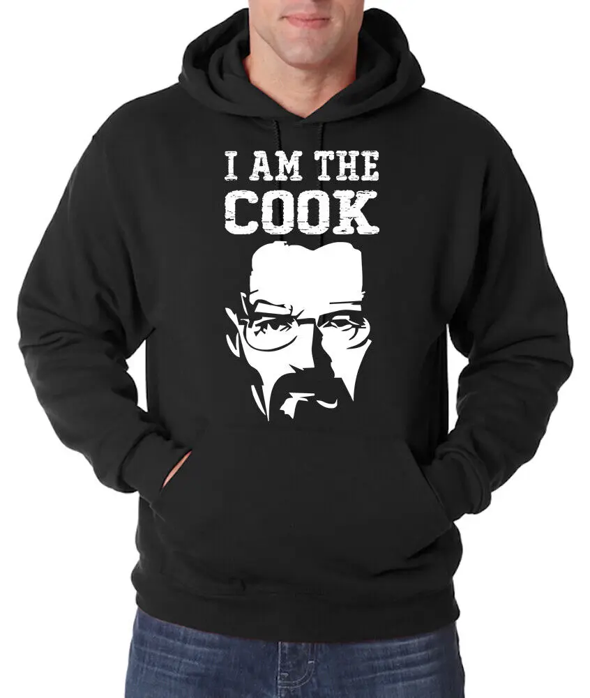 

Мужская толстовка с капюшоном Youth Designz I Am Cook Sweater Saying White Bad Walter Breaking-