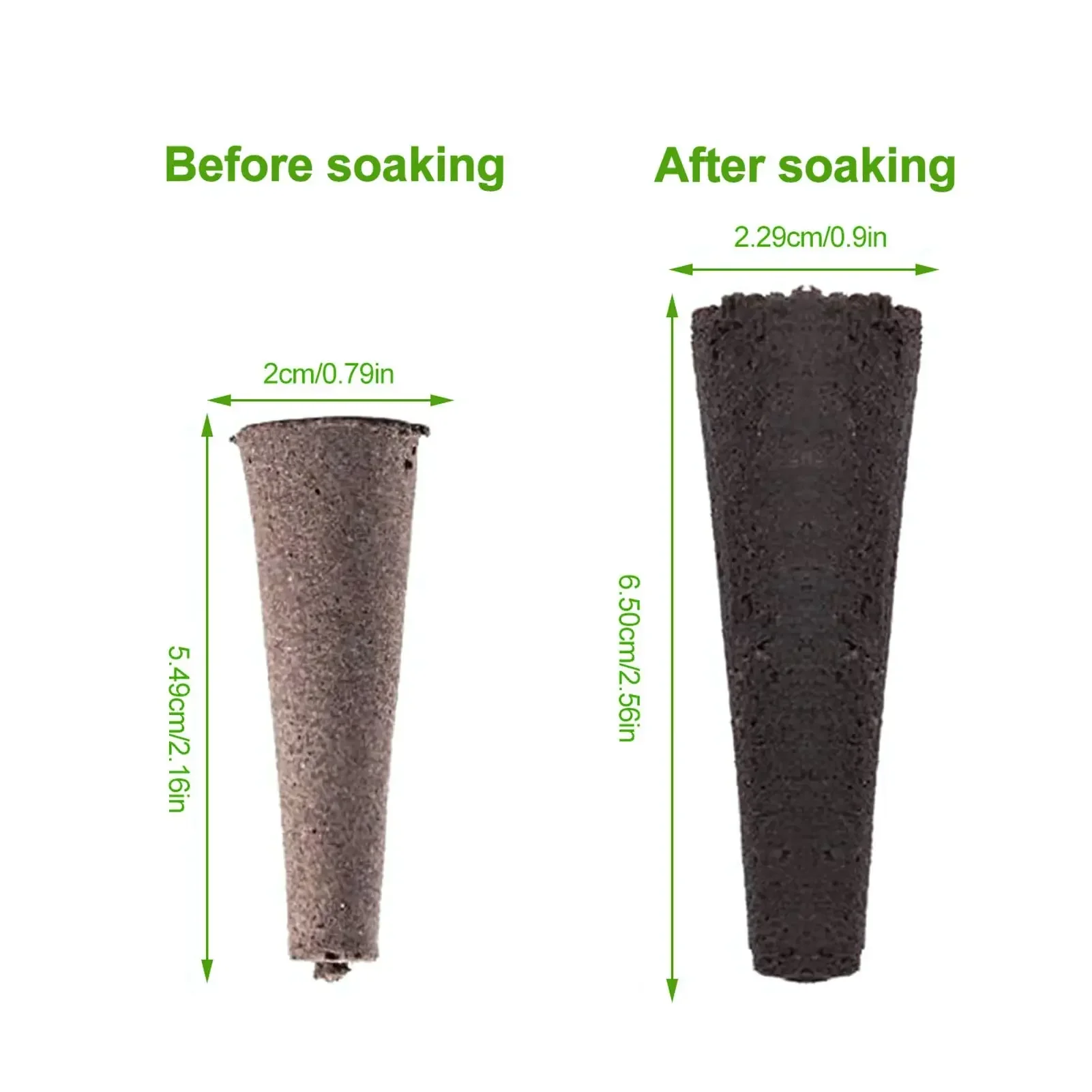 50 قطعة تنمو البذور الإسفنج استبدال نمو الجذر الإسفنج الشتلات كاتب المقابس البذور بدء البذور جراب المائية حديقة زراعة