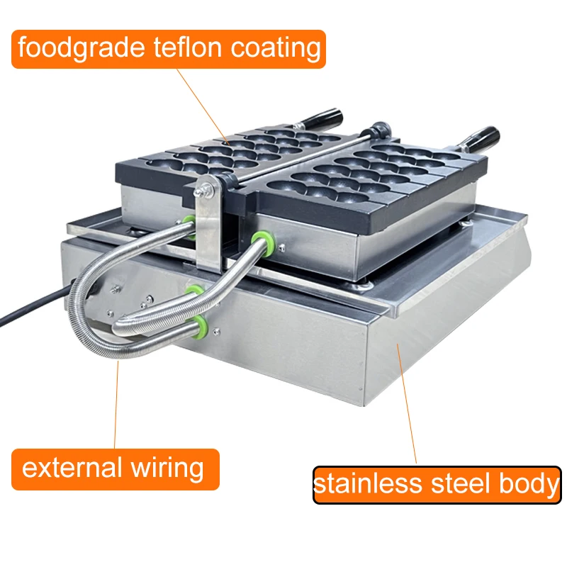 Machine Nonstick Overturn Customized Mold Canada Lolly Waffle Ball Stick Maker