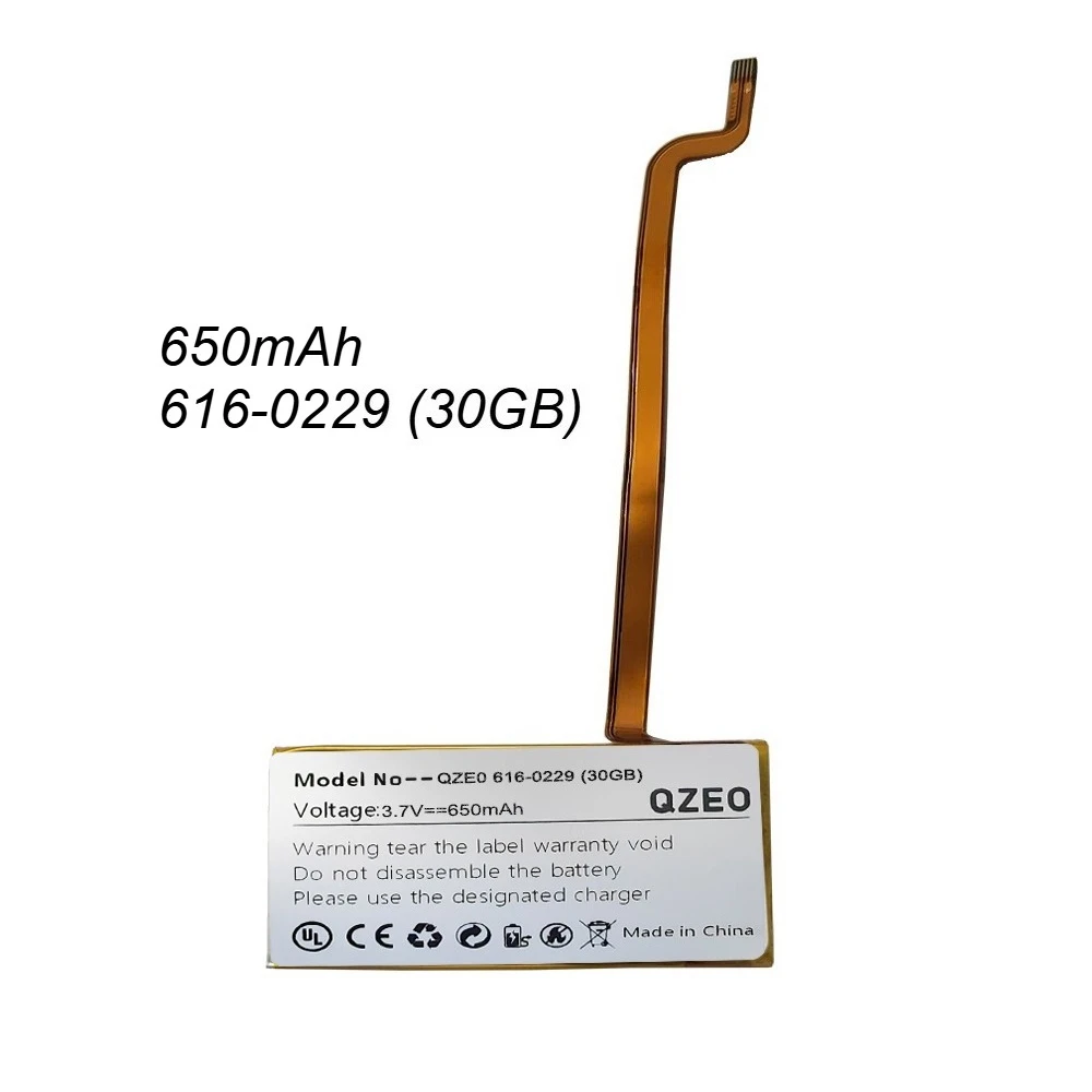 QZEO iPod Classic 5th 6th 7th 160GB バッテリー