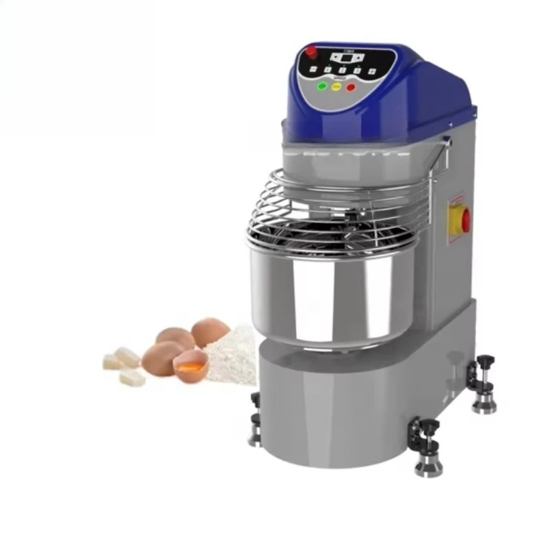 

New Small Dough Mixer Spiral Mixer 10kg 12kg Commercial Dough Mixer Electronic Spiral Flour Kneader