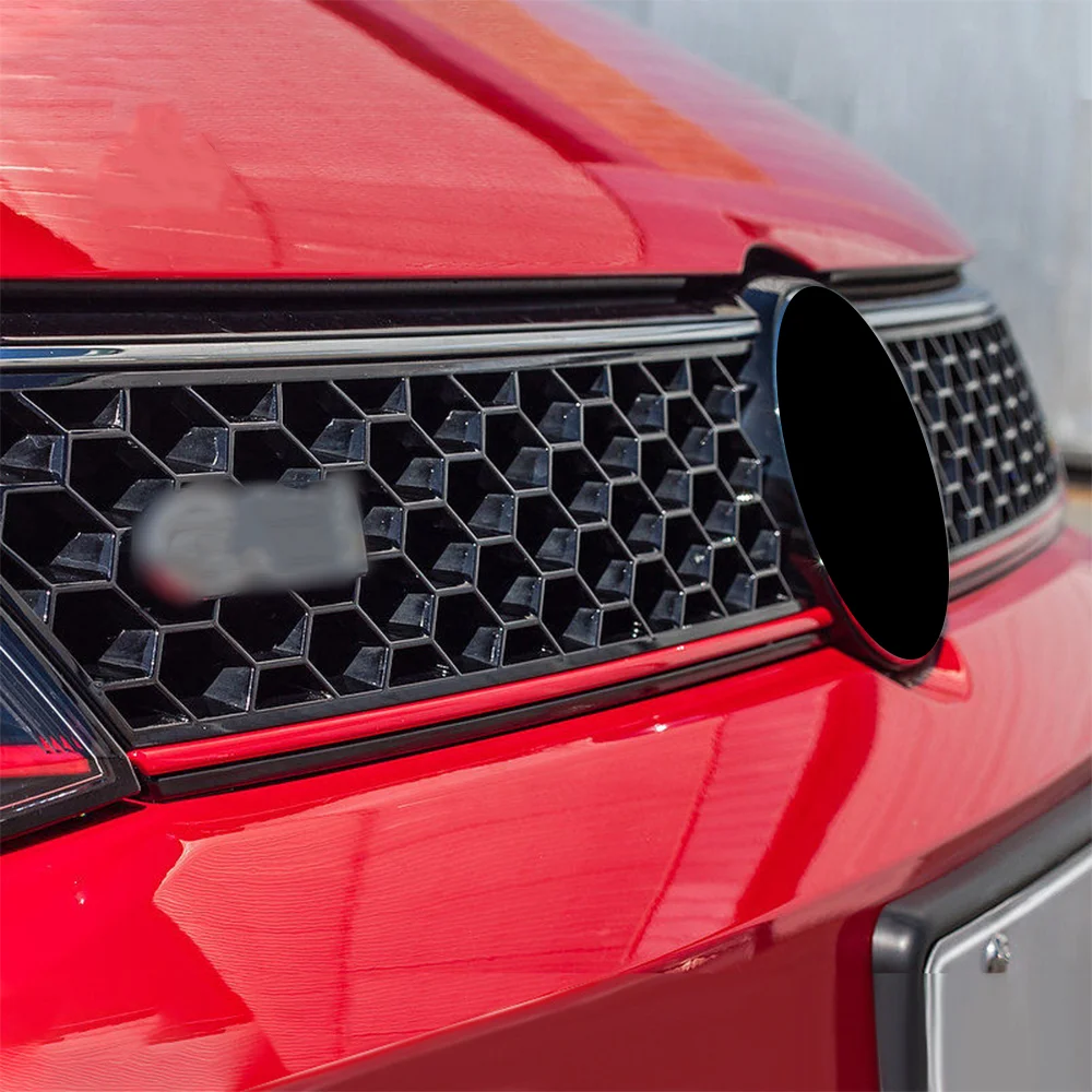 Honeycomb Mesh Front Grille For Volkswagen VW Jetta Mk6 2012 2013 2014 Front Bumper Upper Grille Hood Mesh Grill Replacement