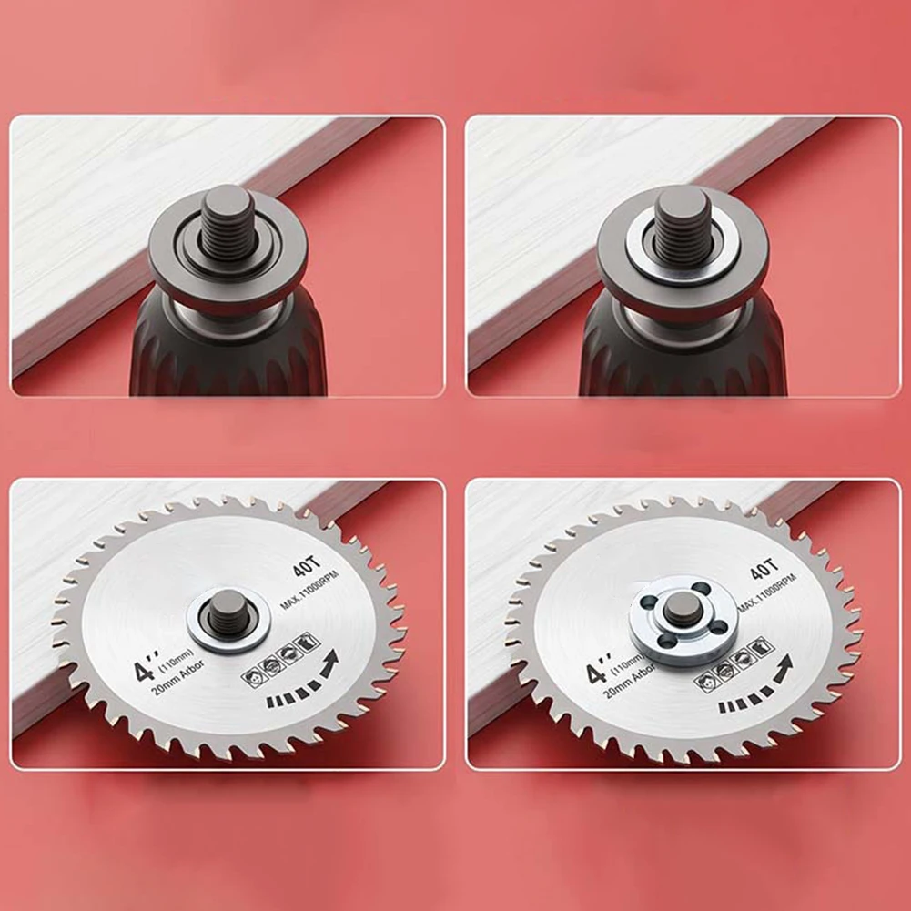 Circular For Saw Mounting Reduction For Ring 10pcs Metal Washer for Angle Grinder For Saw Discs 20mm Inner 32mm Outer Diameter