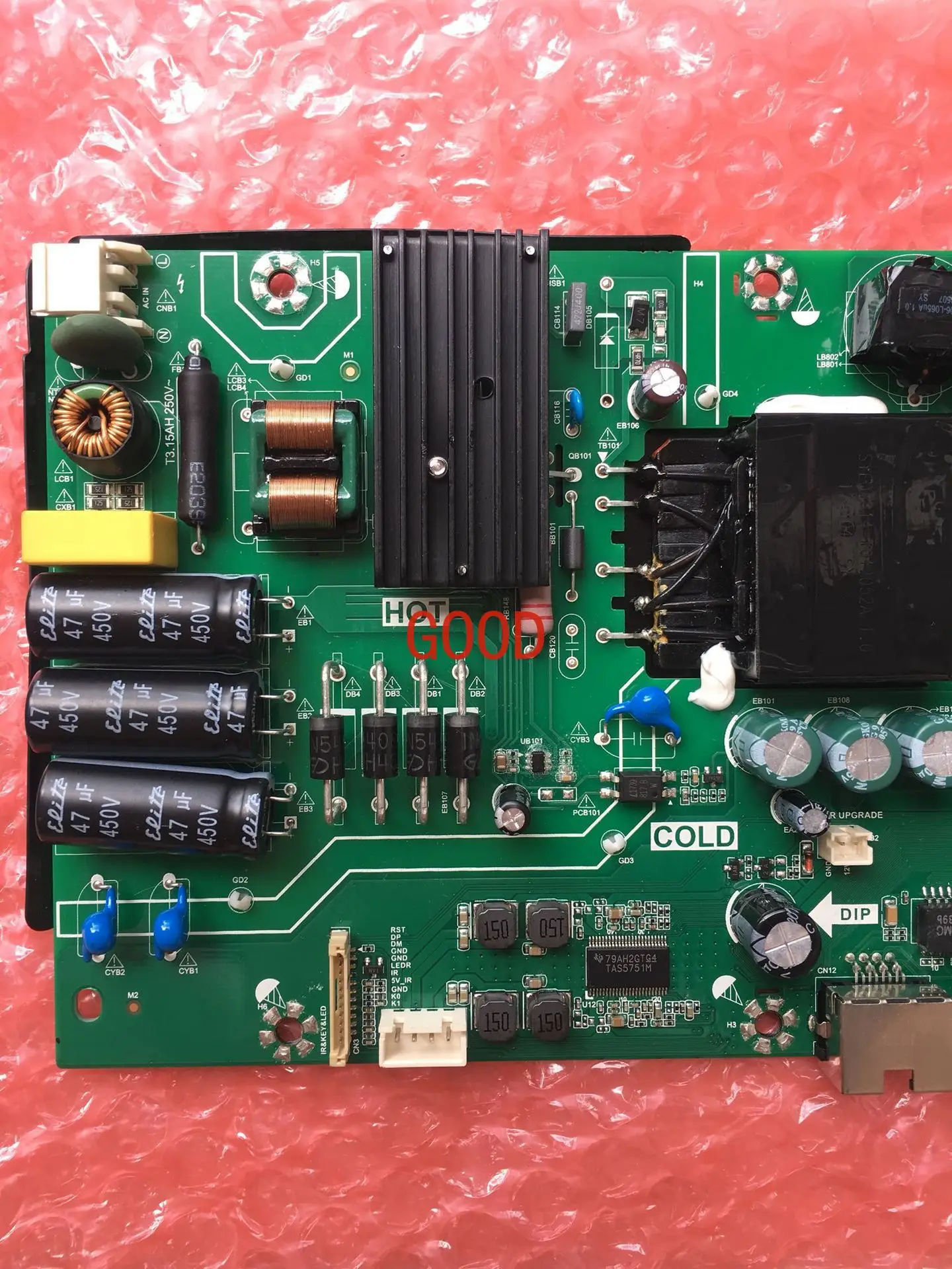 Main board TPD. T962.PB732 power board