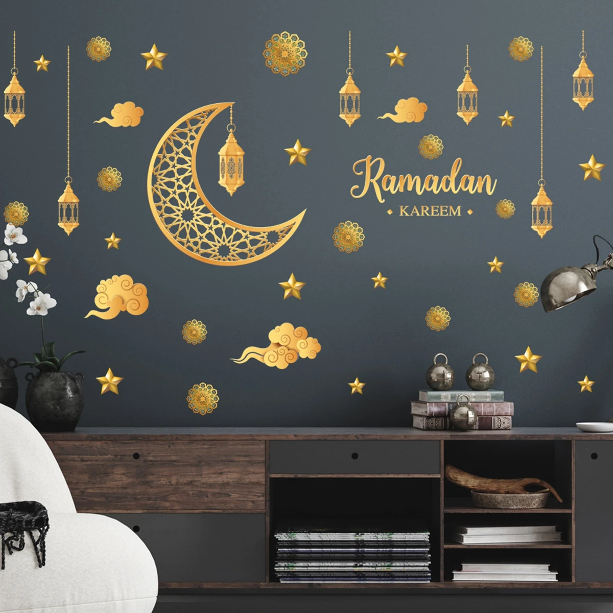 3D Eid Ramadan Mubarak Decoration – Ramadan Kareem Moon Star Acrylic Wall Sticker for Home Decoration Islam Muslim Ramadan Party Accessories 3D Eid Ramadan Mubarak Decoration – Ramadan Kareem Moon Star Acrylic Wall Sticker for Home Decoration Islam Muslim Ramadan Party Accessories