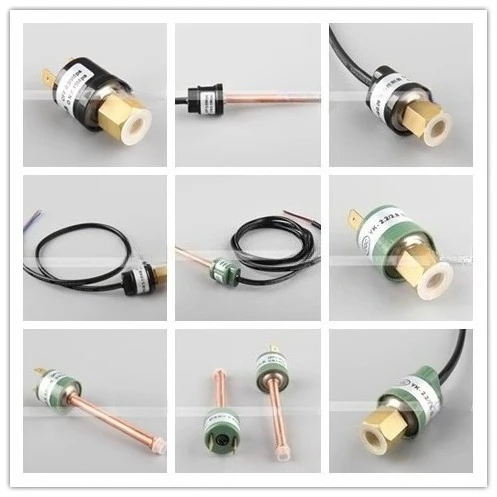 

Heat pump air conditioner compressor chiller pressure controller