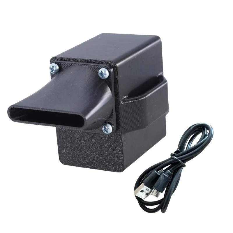 

367D USB C 5V воздушный воздуходувка для барбекю BBQ Controller Controller 6000 об / мин портативная пожарная вентилятор