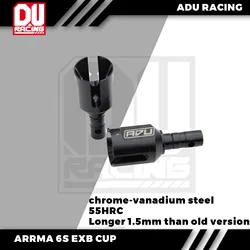 ADU RACING chrome-vanadium steel DIFF OUTDRIVE STEEL for ARRMA 6s EXB cars ARA310981