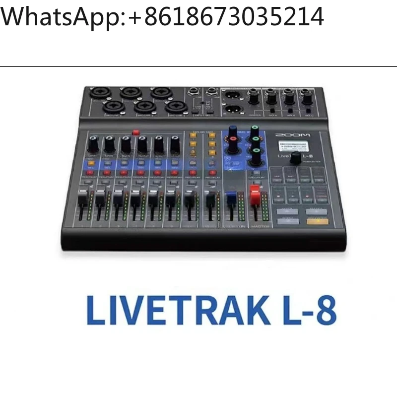 LiveTrak L8 L12 L20 L20R Mixer/Recorder mixer for mix monitor record professional-sounding podcasts and music performance