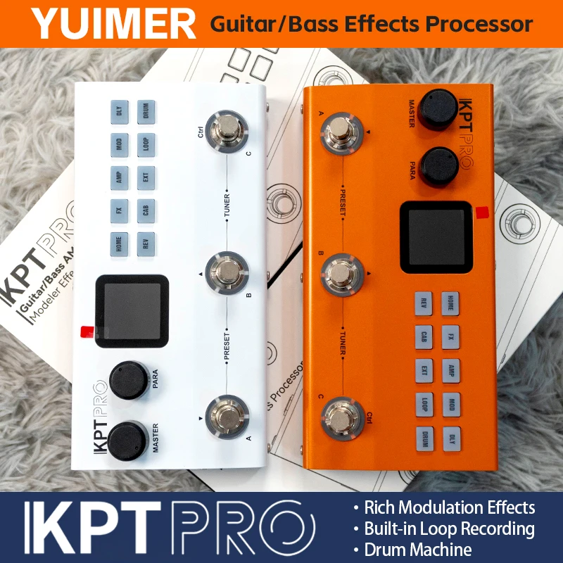 KPT PRO マルチエフェクトペダル YUIMER Factory のアップグレード