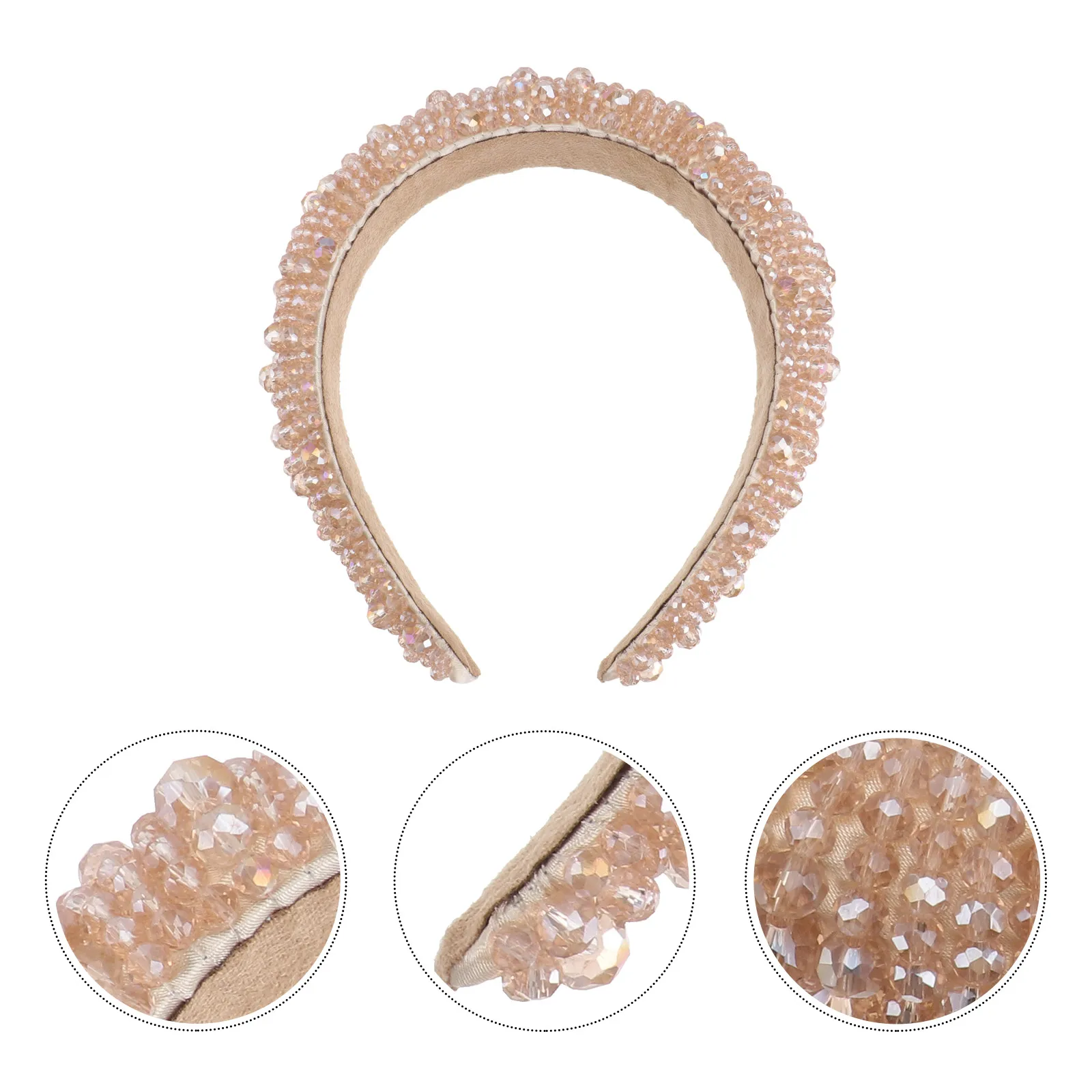 

Crystal Headb Hoop Women Headwear Female Party Female Party Headdress Headdress Girls Stylish Hair Hoop Accessories