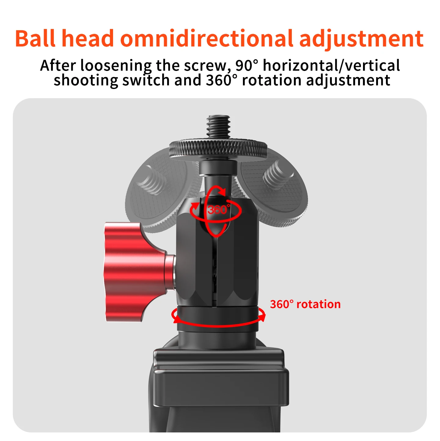 Fahrrad- und Angelkamera-Gurtbefestigung Flexibler Silikon-Klemmhalter 22-38mm Klemmbereich für DJI Osmo Pocket 4P 4 3 Insta360 Luna Ultra Gimbal – Detail 6