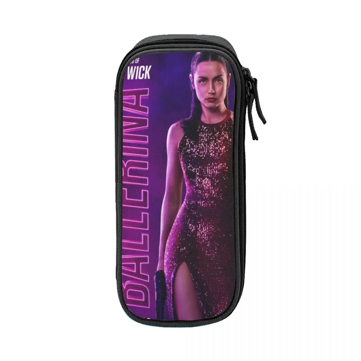 From The World Of John Wick Ballerina Pencil Cases Pencilcases Pen for Student Bag Students School Zipper Stationery