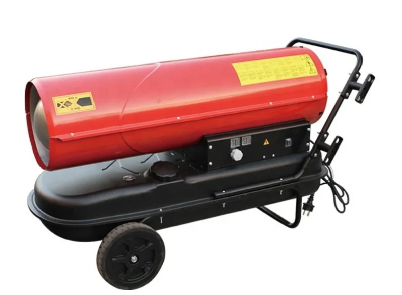 Factory Cost Price High Pressure Indirect  Stainless Steel Oil Air Heater with Motor High Productivity for Workshops