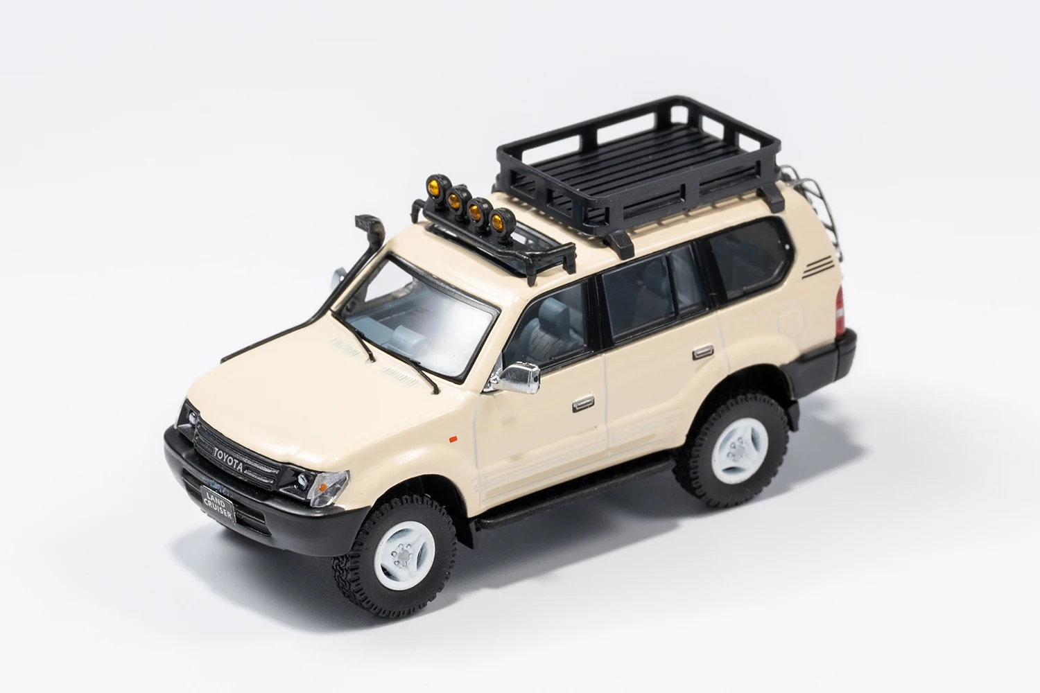 GCD 1/64 Diecast Prado 90 Street Car Model Car Toys Off-Road 1:64 Vehicle With Case Gift for Adults Hobby Collection