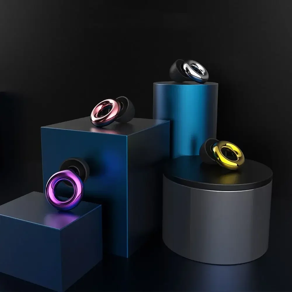 Silicone Earplugs for Swimming Sleep Noise Cancel Noise Reduction-Soundproof Reduce Disturbances -Quality loop Earplugs Supplies image 4