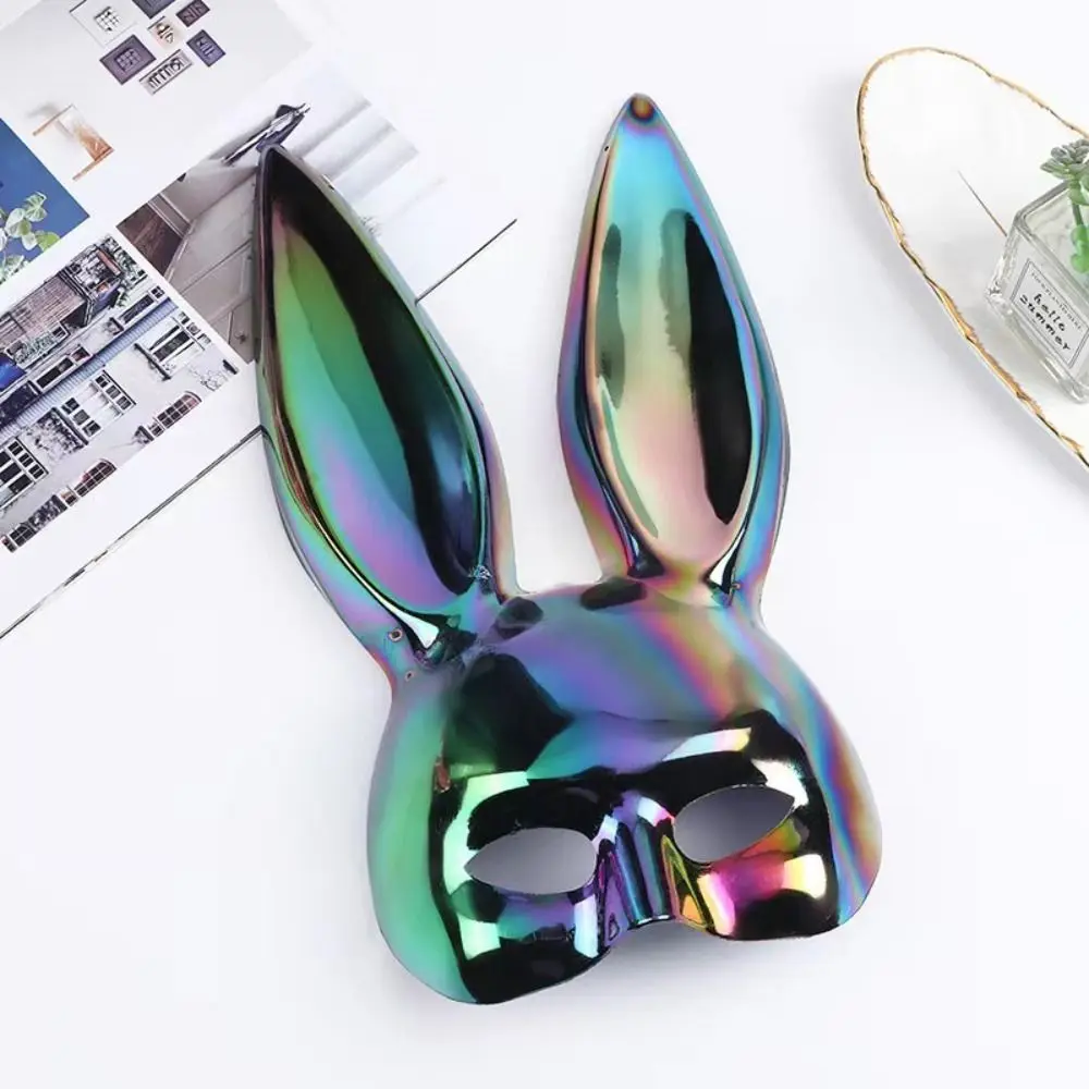 Creative Sexy Bunny Ears Mask Festive Dress Up Cosplay Anime Games Accessories Colorful Masks Sexy Woman Props Christmas Gifts